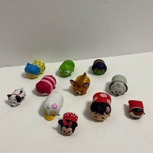 DISNEY TSUM TSUM lot of 11 Vinyl Figures dolls toys